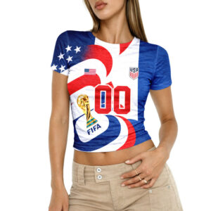 USA | Premium World Cup 2026 FIFA 3D Baby Tee TTH200596