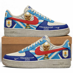 Uruguay – Premium World Cup 2026 Vintage AF1 Shoes – Limited Edition TTH190505