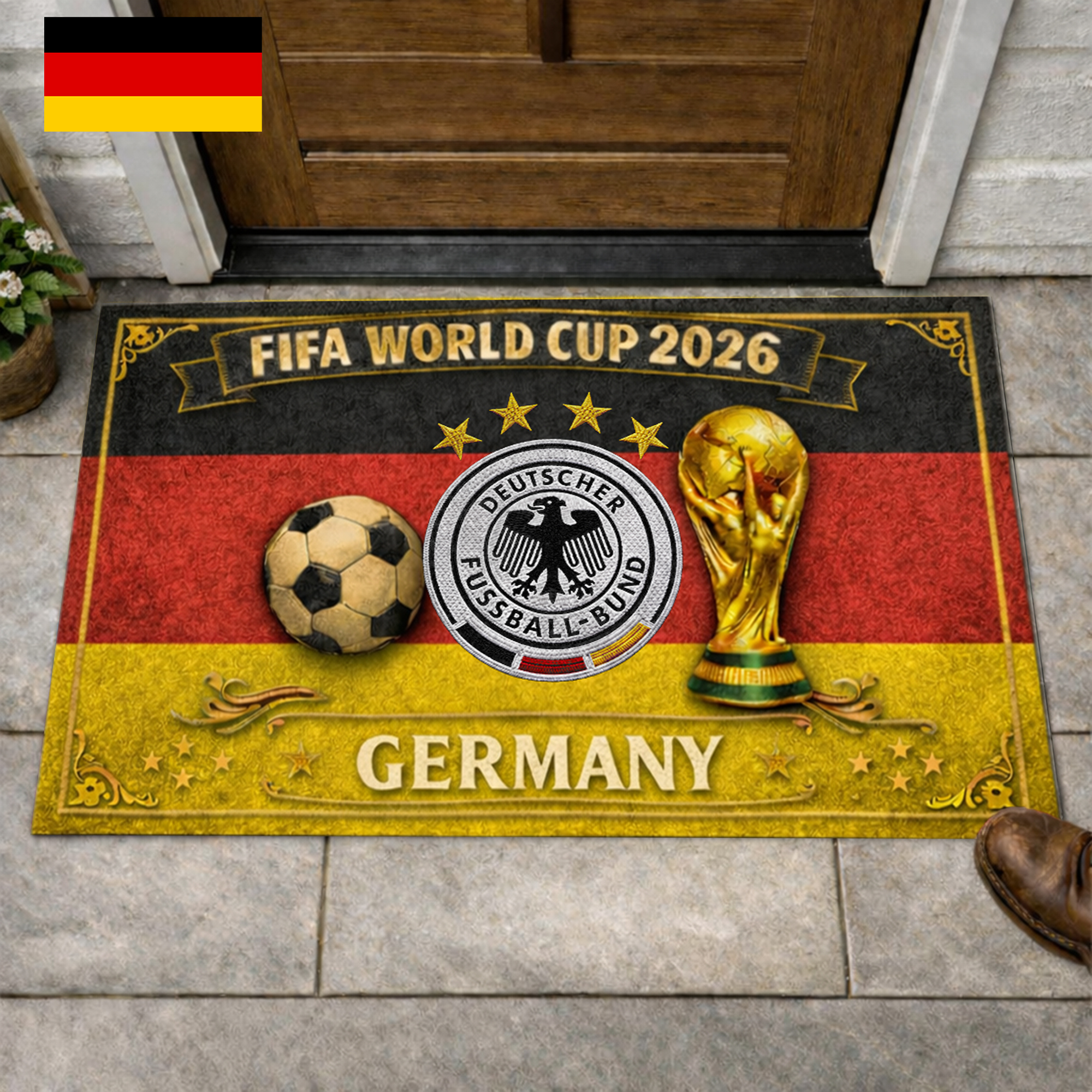 Germany | Premium World Cup 2026 Doormat TTH200563 - Image 2
