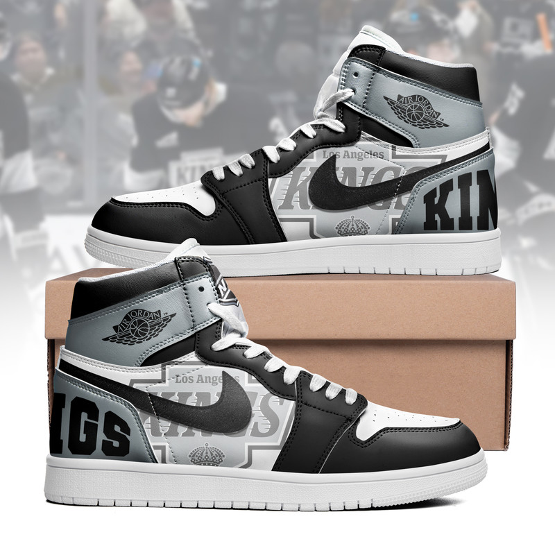 Los Angeles Kings x Premium NHL Teams Limited Edition Air Jordan 1 High Top Sneakers – Gift for Fans TTH190530