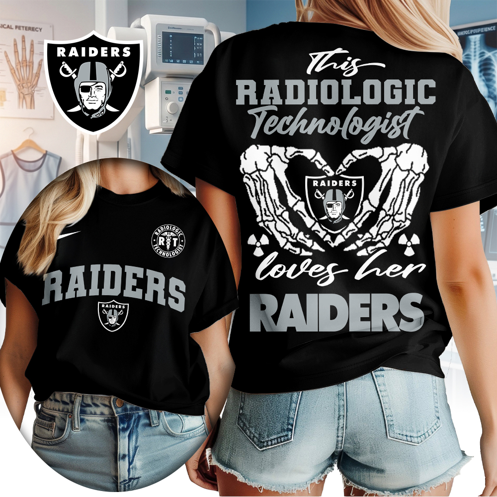 Las Vegas Raiders | Premium NFL Radiology Technologist Women Shirt TTH210503