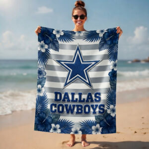 Dallas Cowboys | Premium NFL Tropical Beach Towel TTH200550
