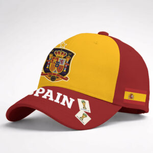 Spain | Premium World Cup 2026 Crown Of Football Classic Cap TTH200576