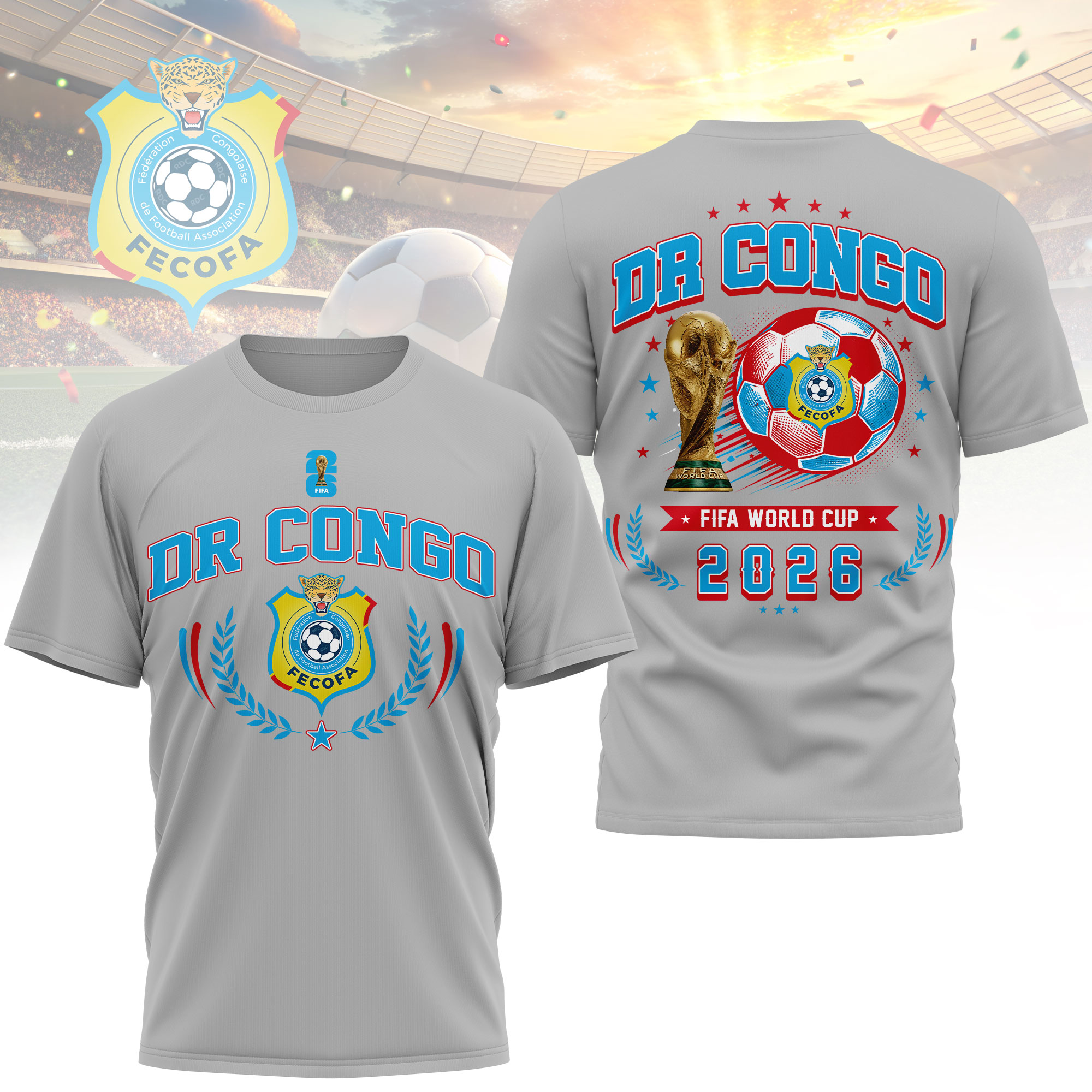 Dr Congo | Premium World Cup 2026 Classic 3D Shirt TTH200568 - Image 3
