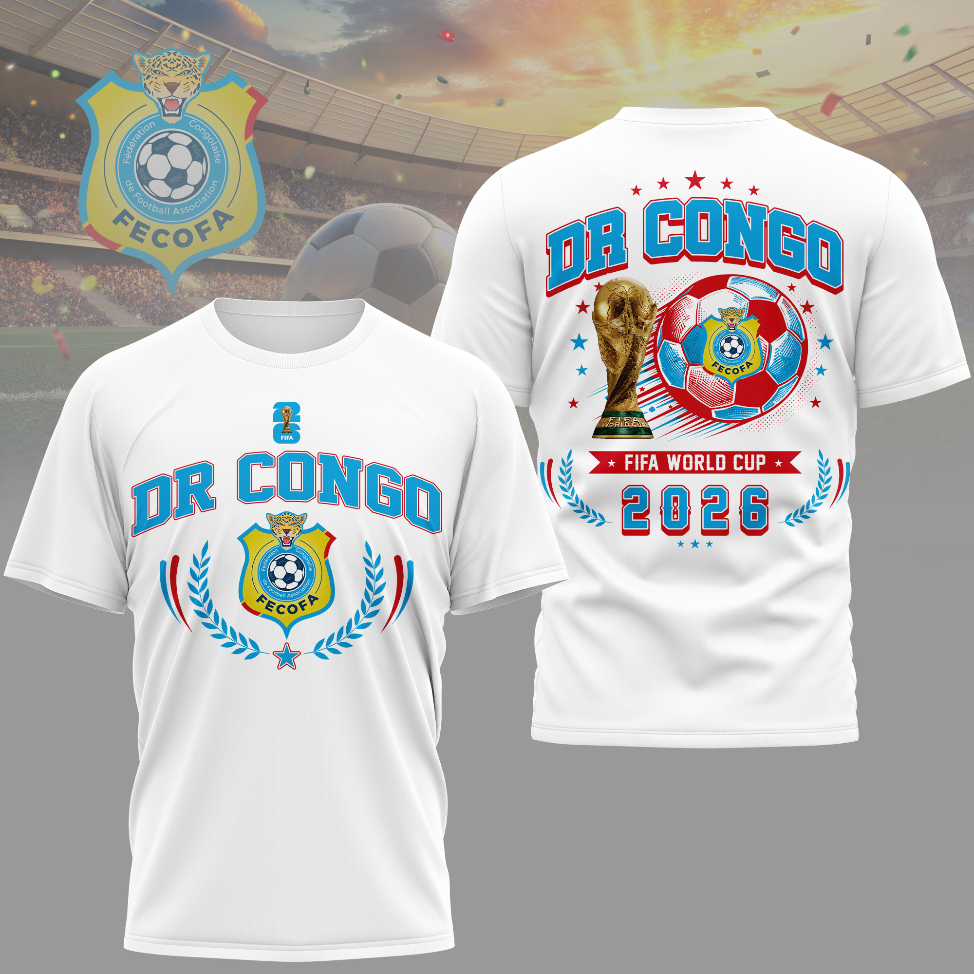 Dr Congo | Premium World Cup 2026 Classic 3D Shirt TTH200568 - Image 2