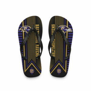 Baltimore Ravens | Premium NFL Summer Sporty Flip Flop TTH200555