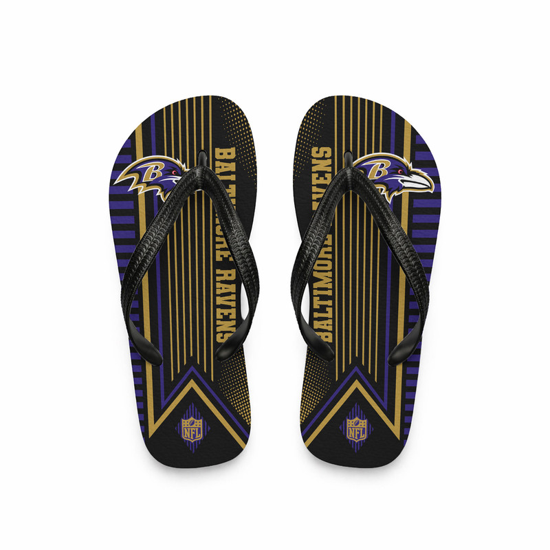 Baltimore Ravens | Premium NFL Summer Sporty Flip Flop TTH200555