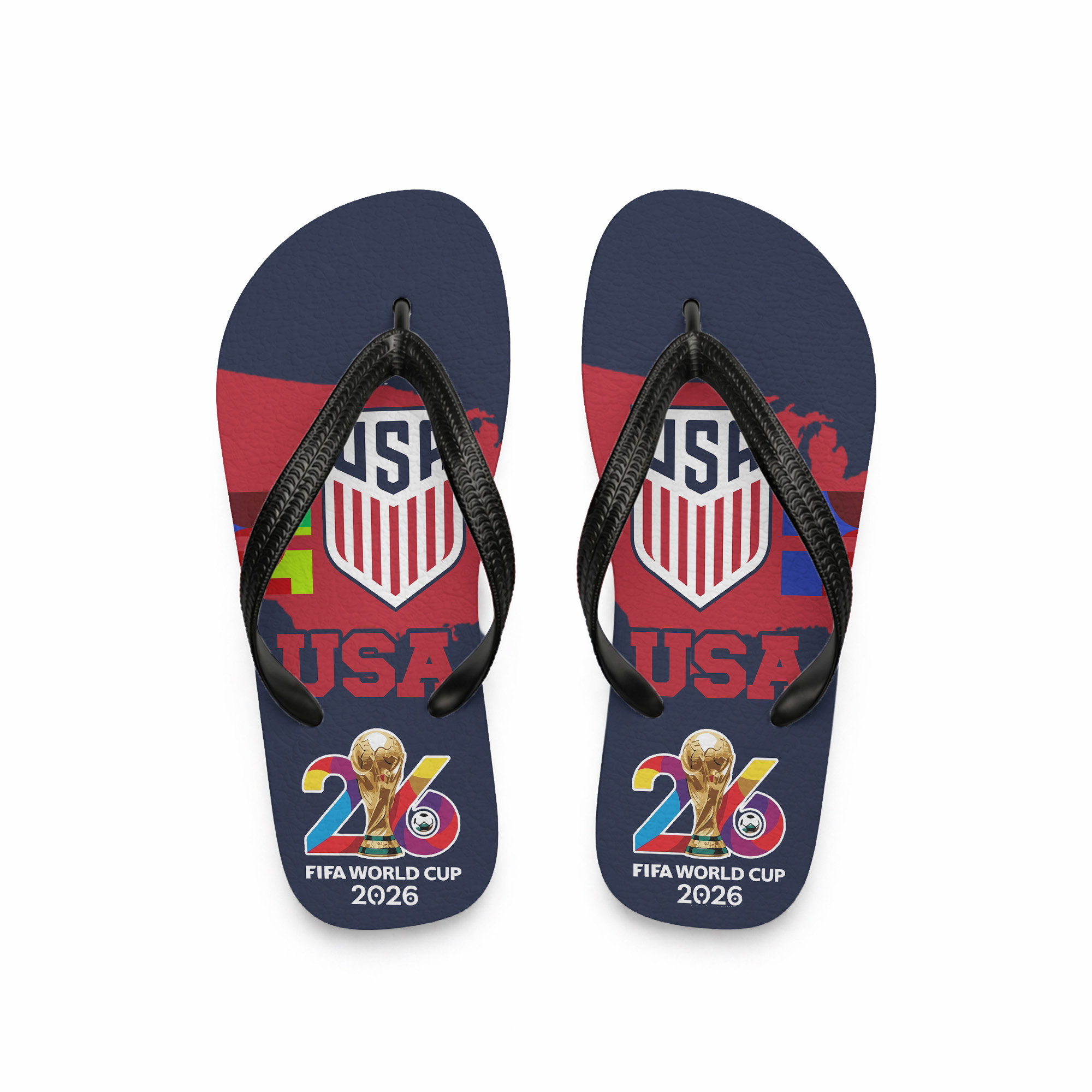 USA | Premium World Cup 2026 National Teams Flip Flop TTH200591 - Image 3