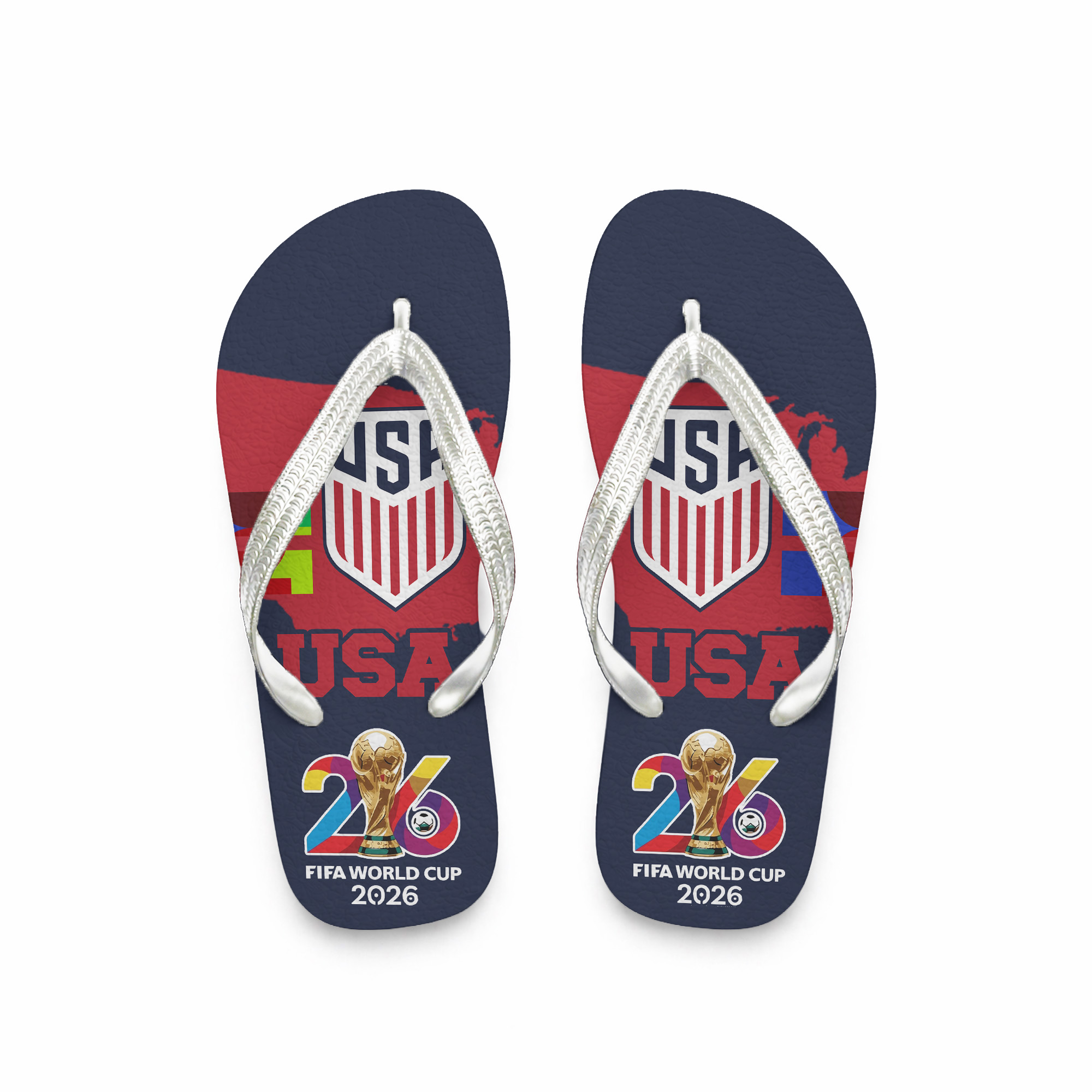 USA | Premium World Cup 2026 National Teams Flip Flop TTH200591 - Image 4