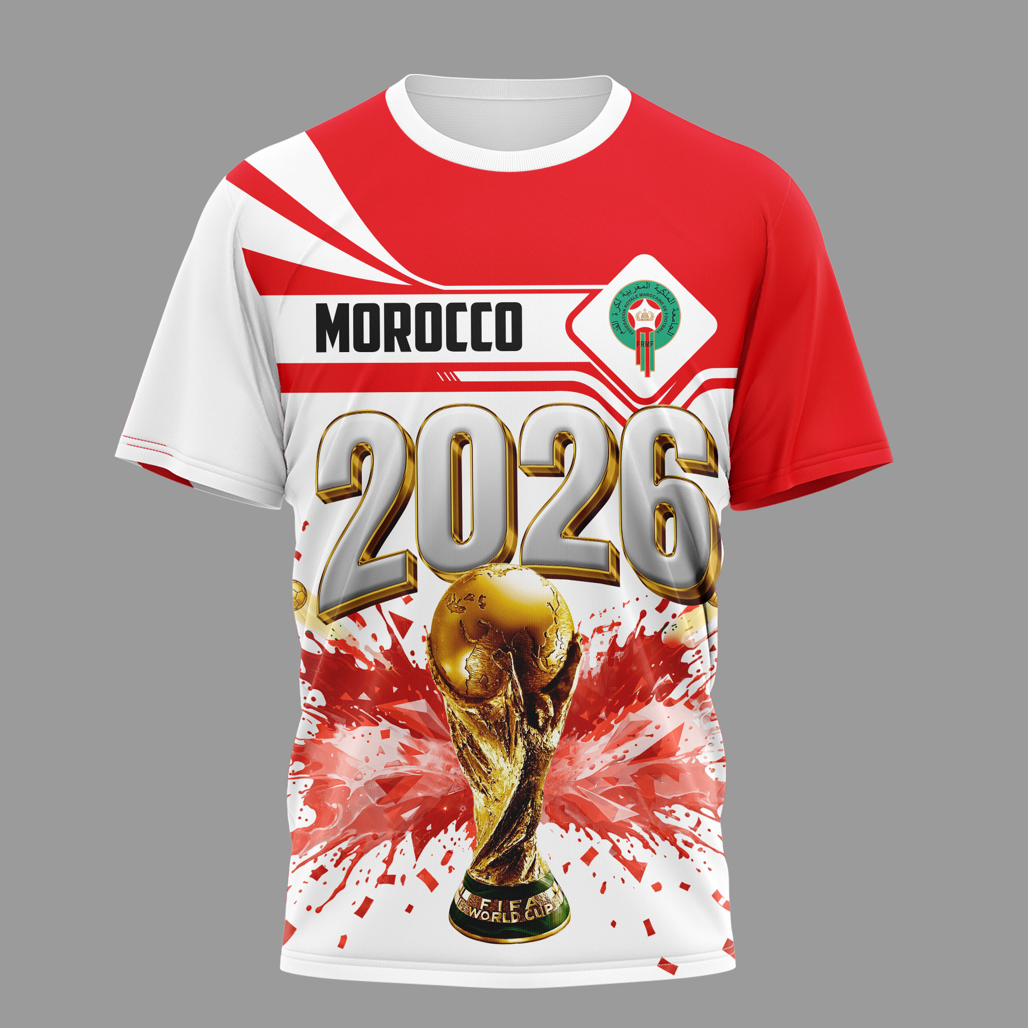 Morocco | Premium World Cup 2026 Heritage Champion 3D Shirt TTH200585 - Image 3