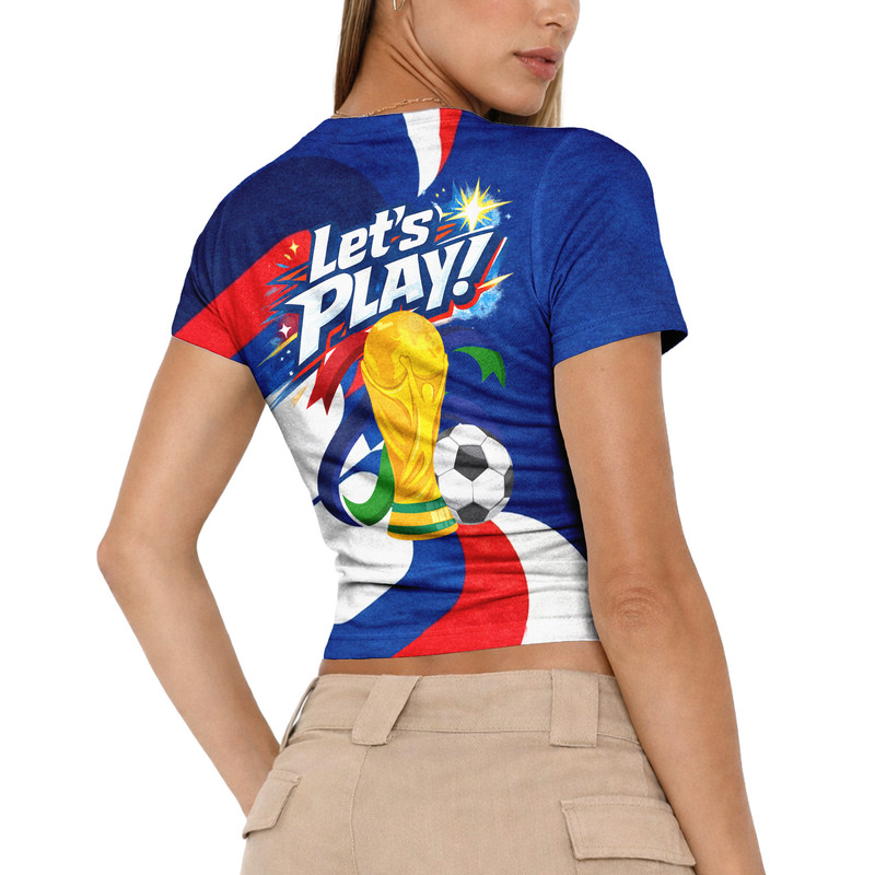 France | Premium World Cup 2026 FIFA 3D Baby Tee TTH200596 - Image 3