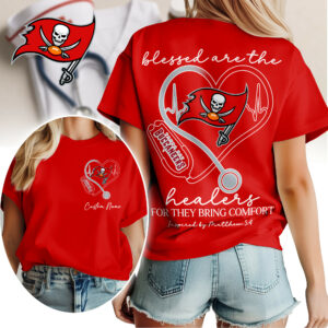 Tampa Bay Buccaneers | Premium NFL Heart of A Nurse Game Day 3D Shirt TTH200581
