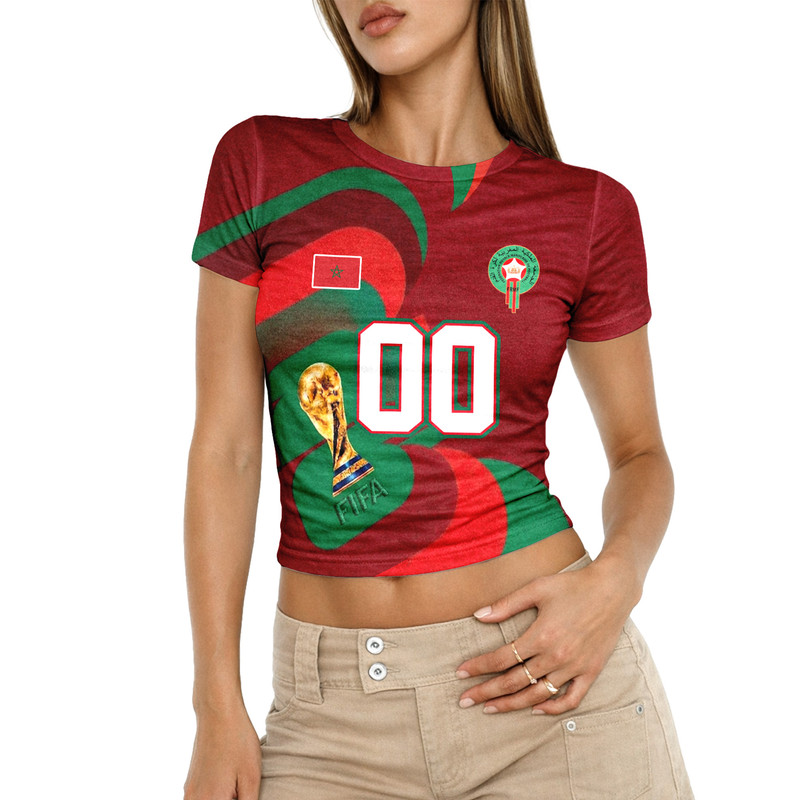 Morocco | Premium World Cup 2026 FIFA 3D Baby Tee TTH200596