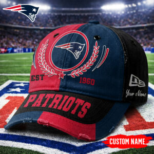 New England Patriots | Premium NFL Split Color Classic Cap TTH200569