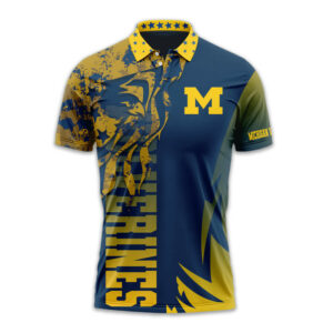 Michigan Wolverines | Premium NCAA Independance Day Polo TTH200597