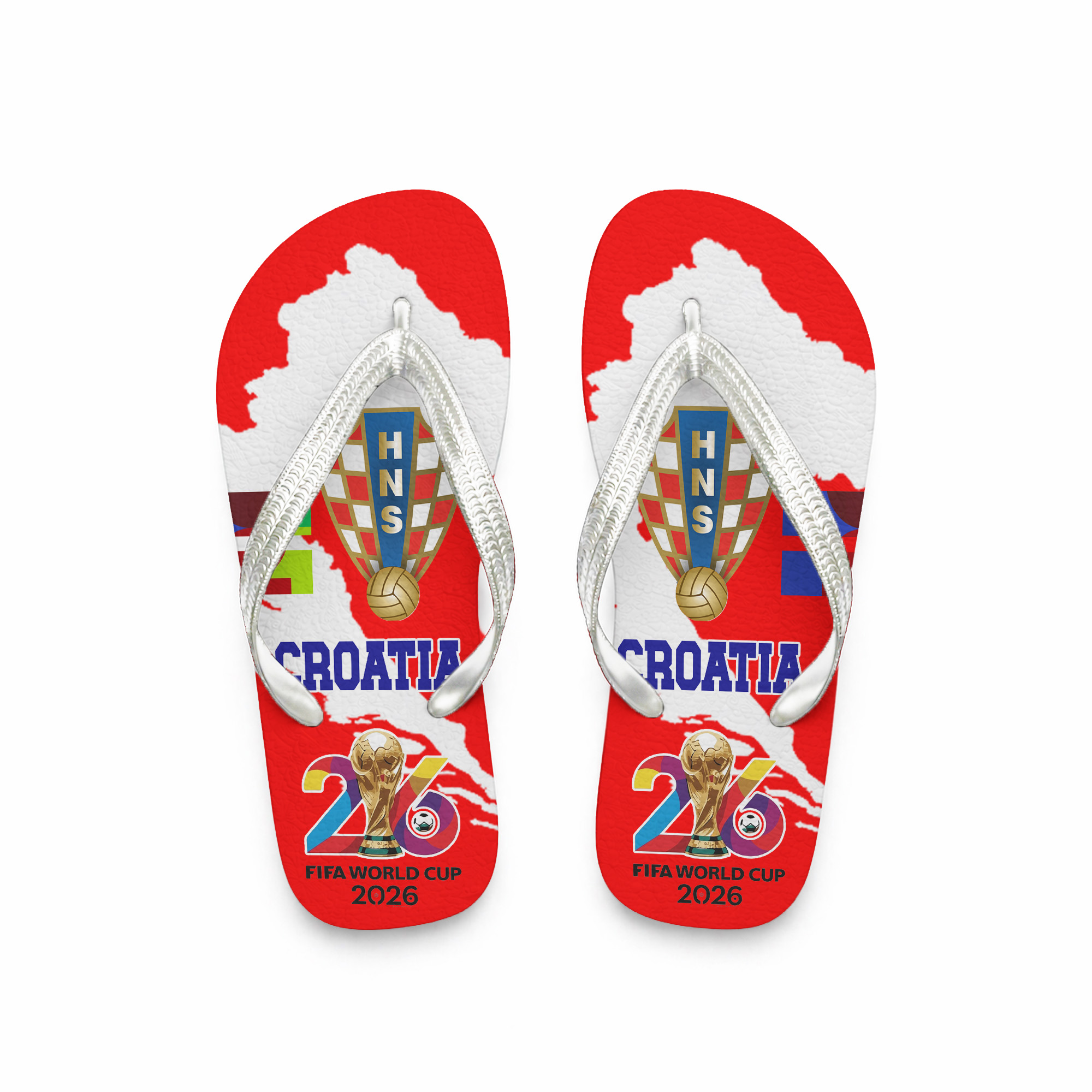 Croatia | Premium World Cup 2026 National Teams Flip Flop TTH200591 - Image 4