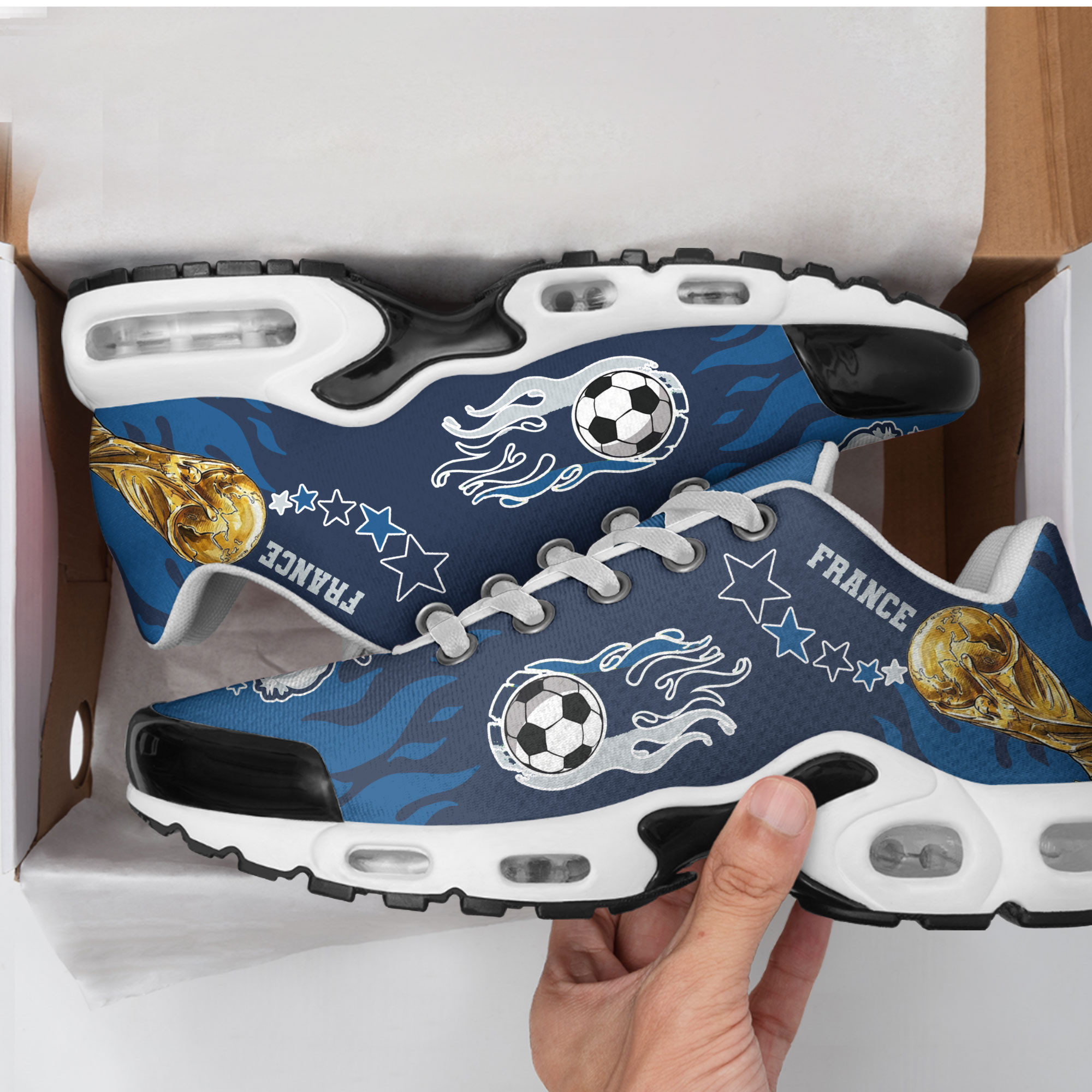 France – Premium World Cup 2026 Flame Striker Air Max Shoes – Limited Edition TTH190516 - Image 3
