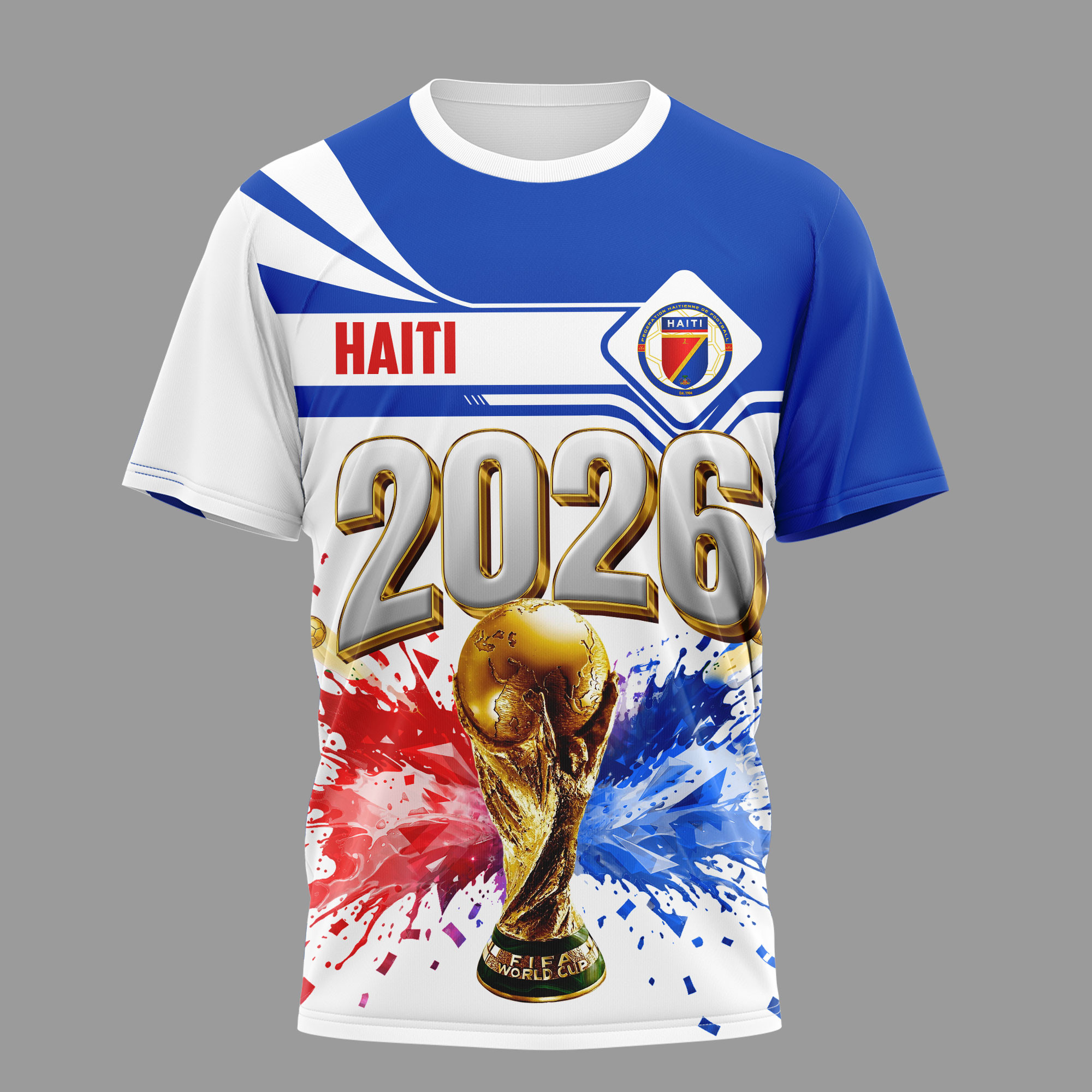Haiti | Premium World Cup 2026 Heritage Champion 3D Shirt TTH200585 - Image 3