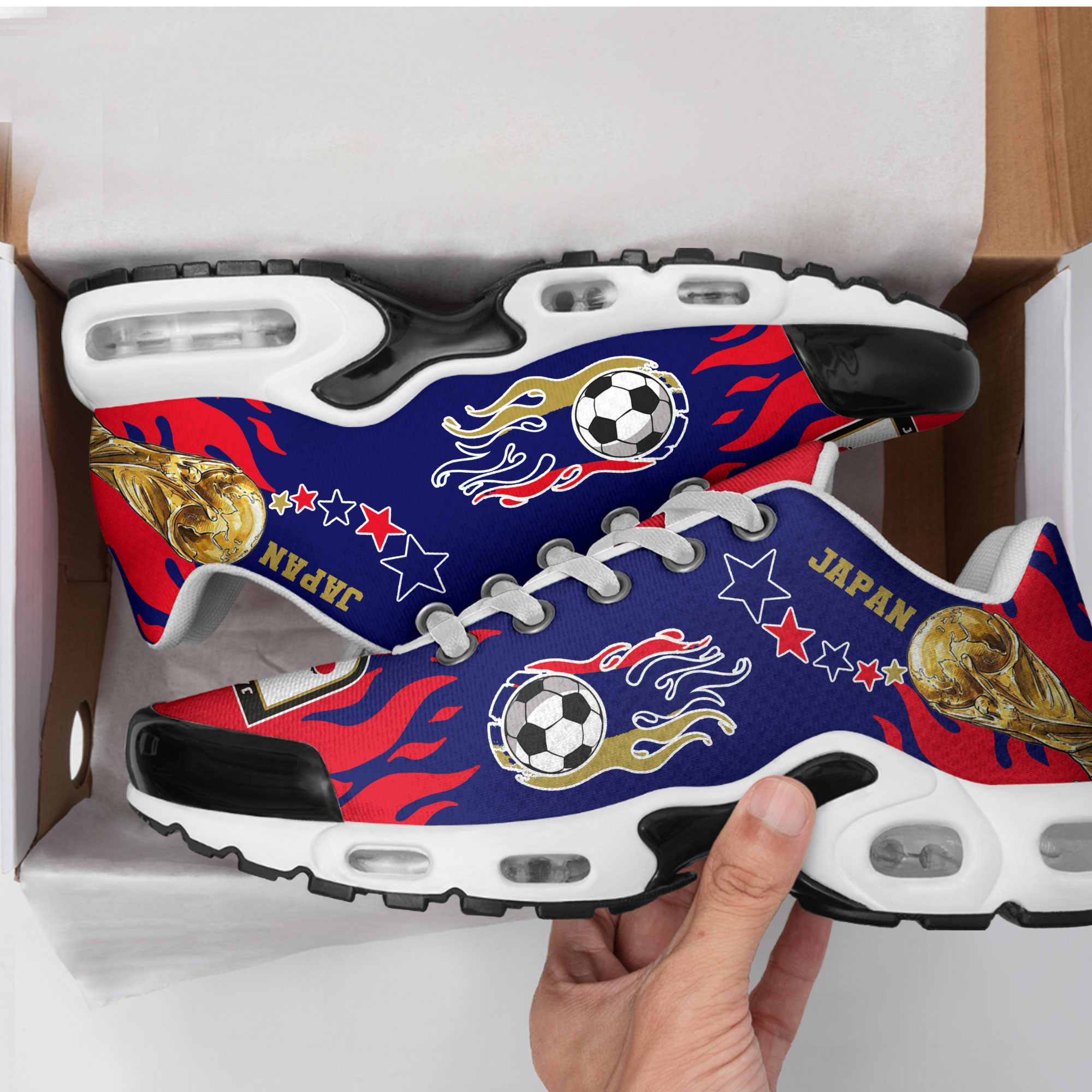 Japan – Premium World Cup 2026 Flame Striker Air Max Shoes – Limited Edition TTH190516 - Image 3