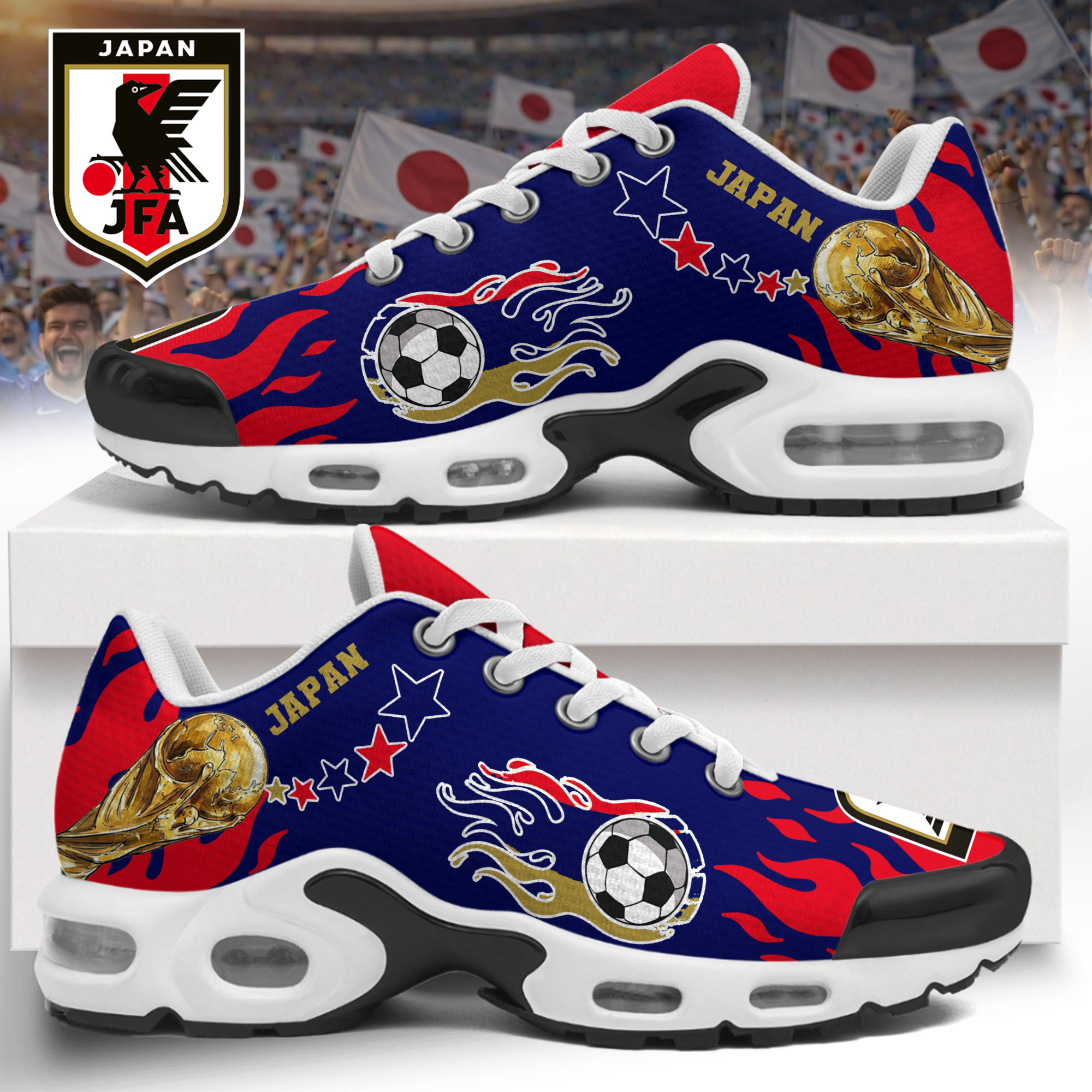 Japan – Premium World Cup 2026 Flame Striker Air Max Shoes – Limited Edition TTH190516 - Image 2