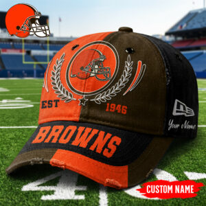 Cleveland Browns | Premium NFL Split Color Classic Cap TTH200569