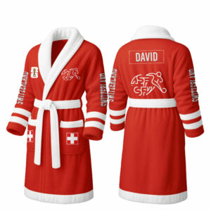 Switzerland | Premium World Cup 2026 Fleece Bathrobe TTH200558