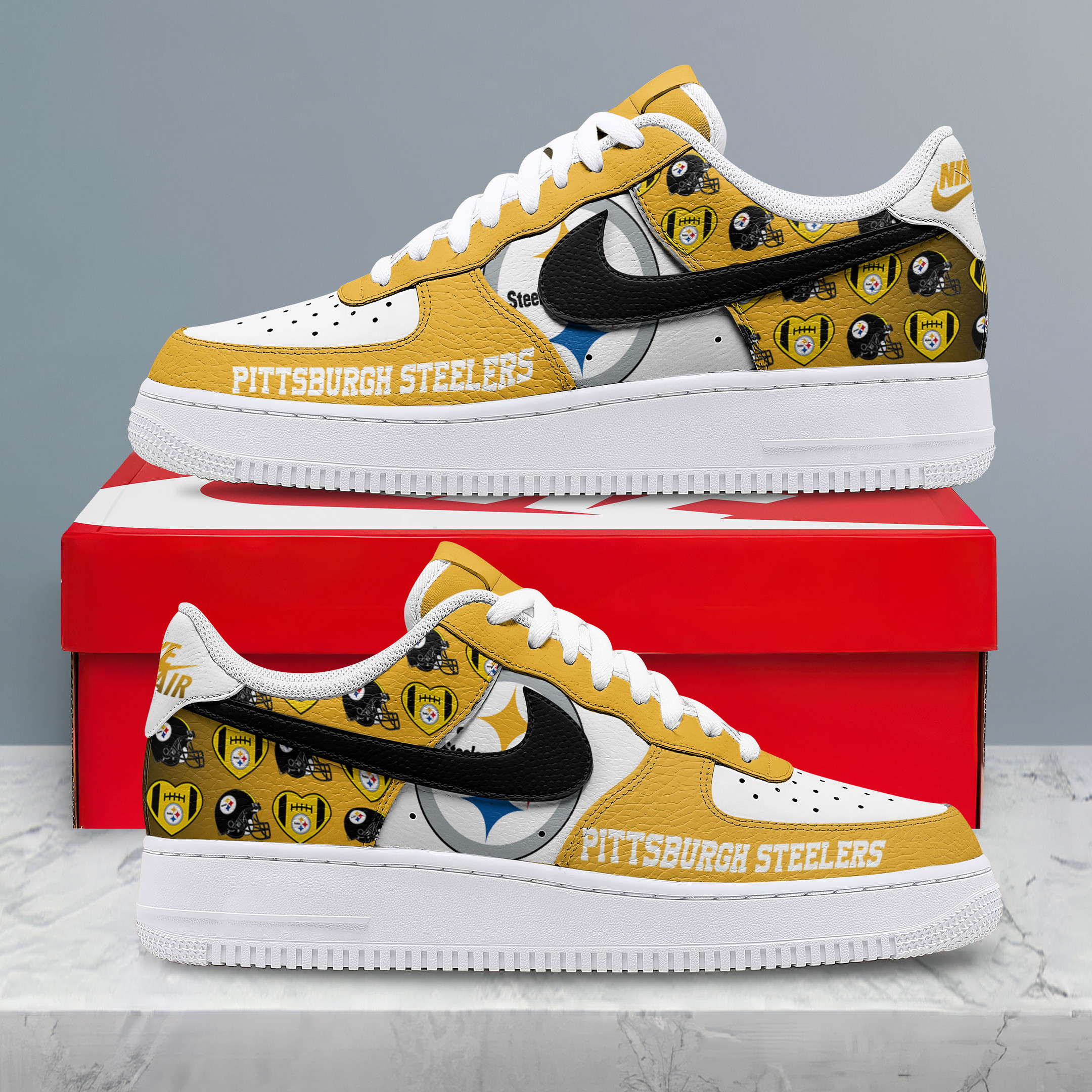 Pittsburgh Steelers – Premium NFL Gridiron Classic AF1 Shoes – Gift for Fans TTH190504