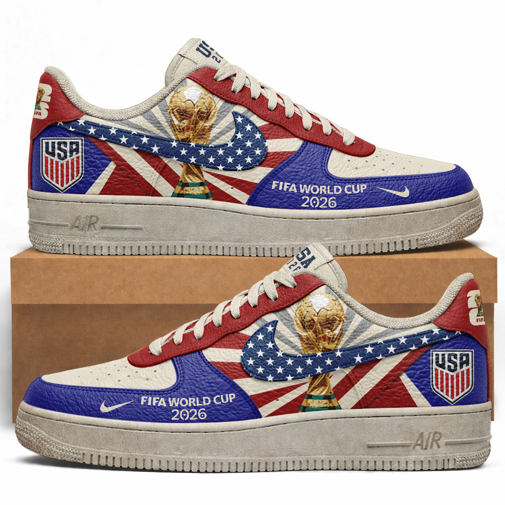 United States – Premium World Cup 2026 Vintage AF1 Shoes – Limited Edition TTH190505
