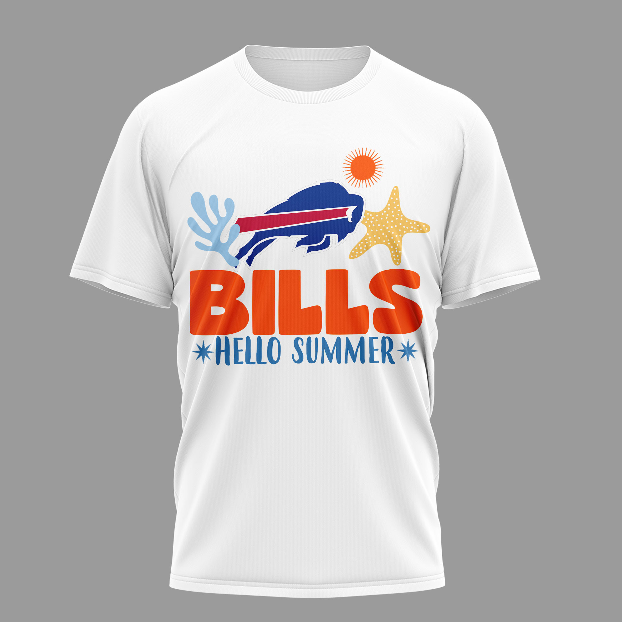 Buffalo Bills | Premium NFL Hello Summer 3D T-Shirt TTH200595