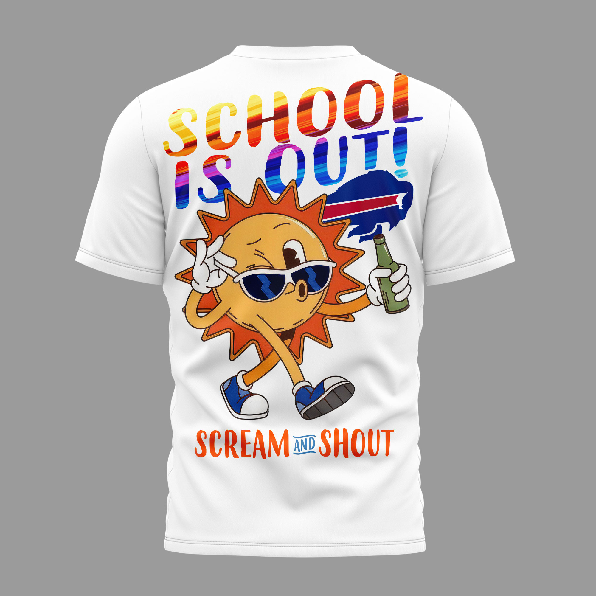 Buffalo Bills | Premium NFL Hello Summer 3D T-Shirt TTH200595 - Image 3