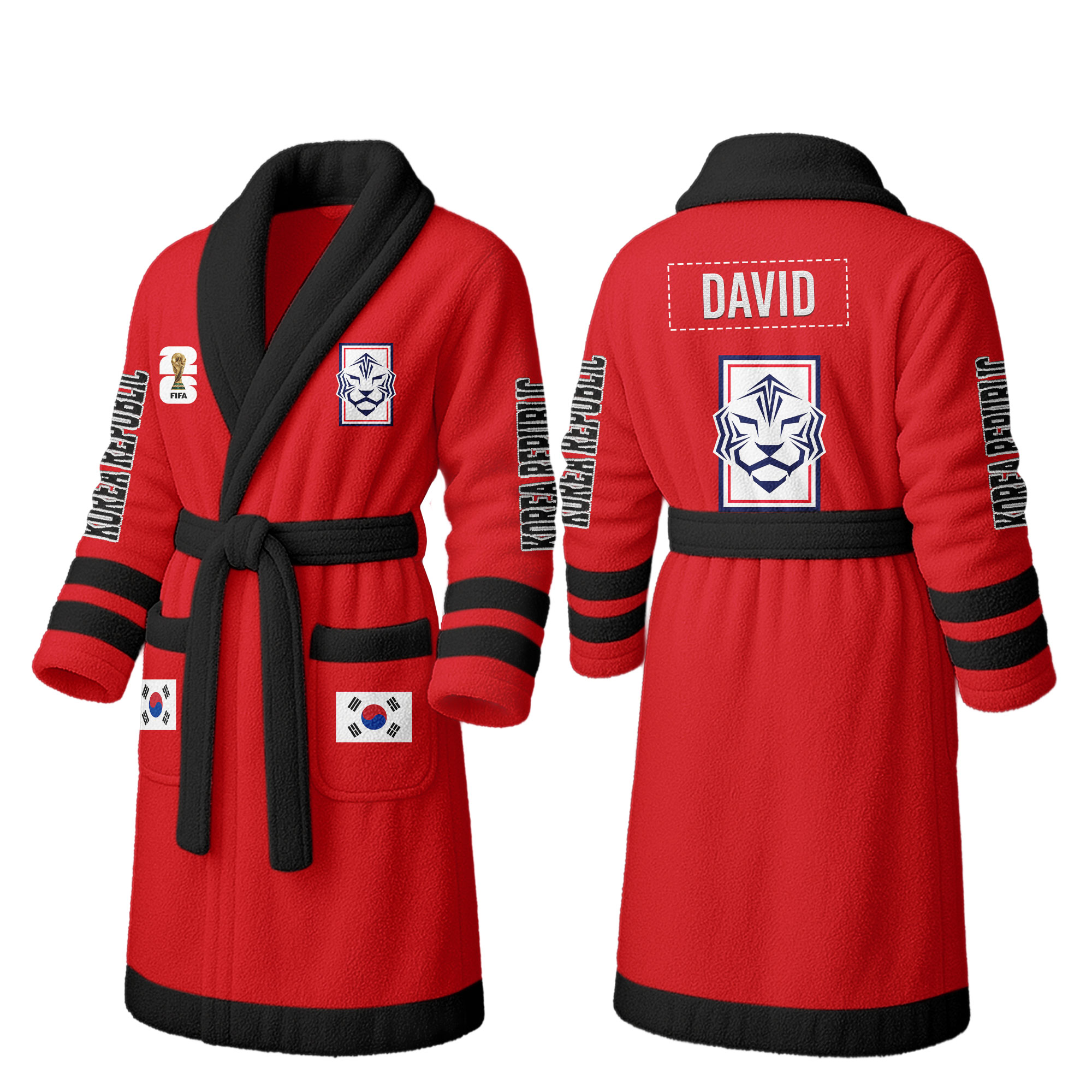 Korea Republic | Premium World Cup 2026 Fleece Bathrobe TTH200558