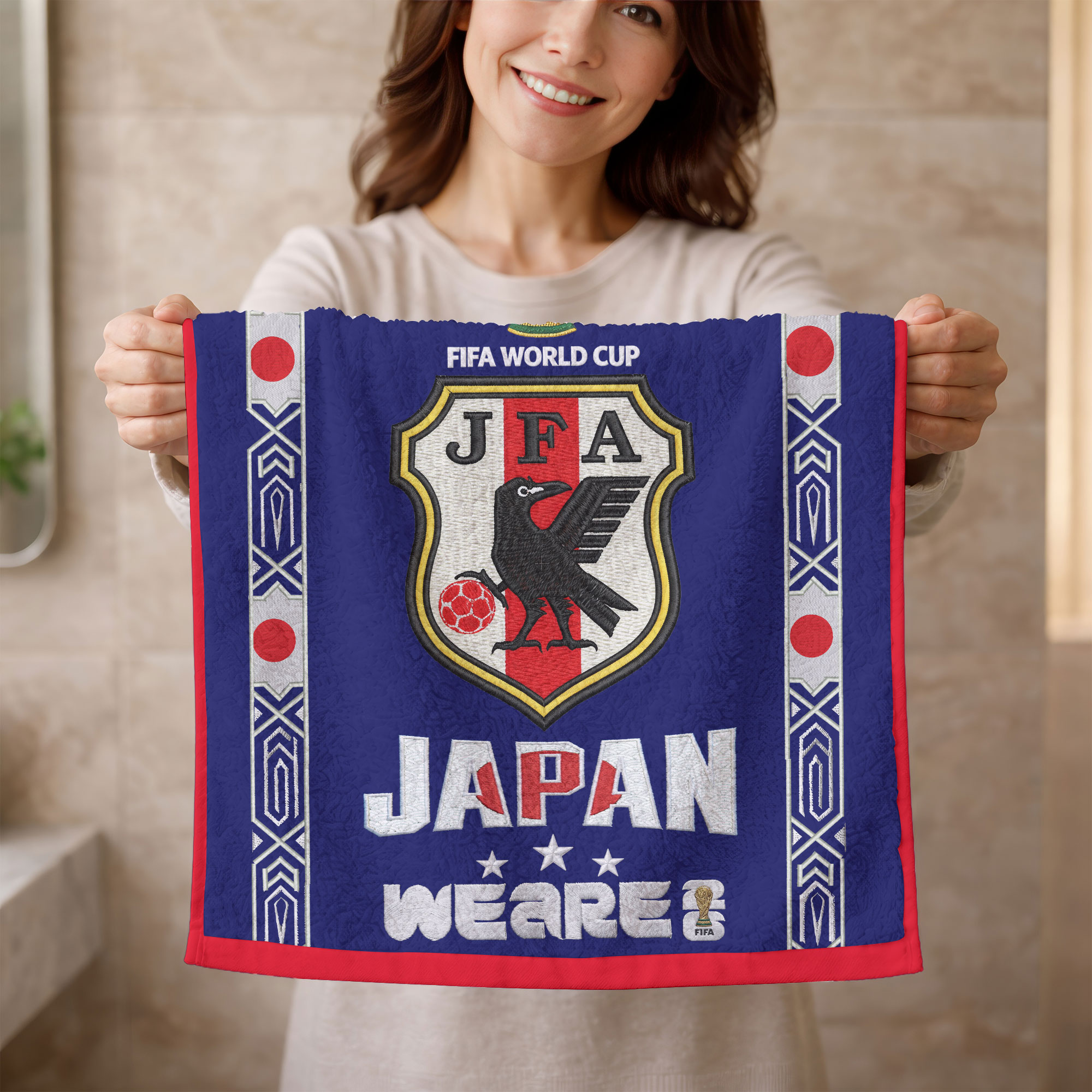 Japan | Premium World Cup 2026 National Team Bath Towel TTH210511