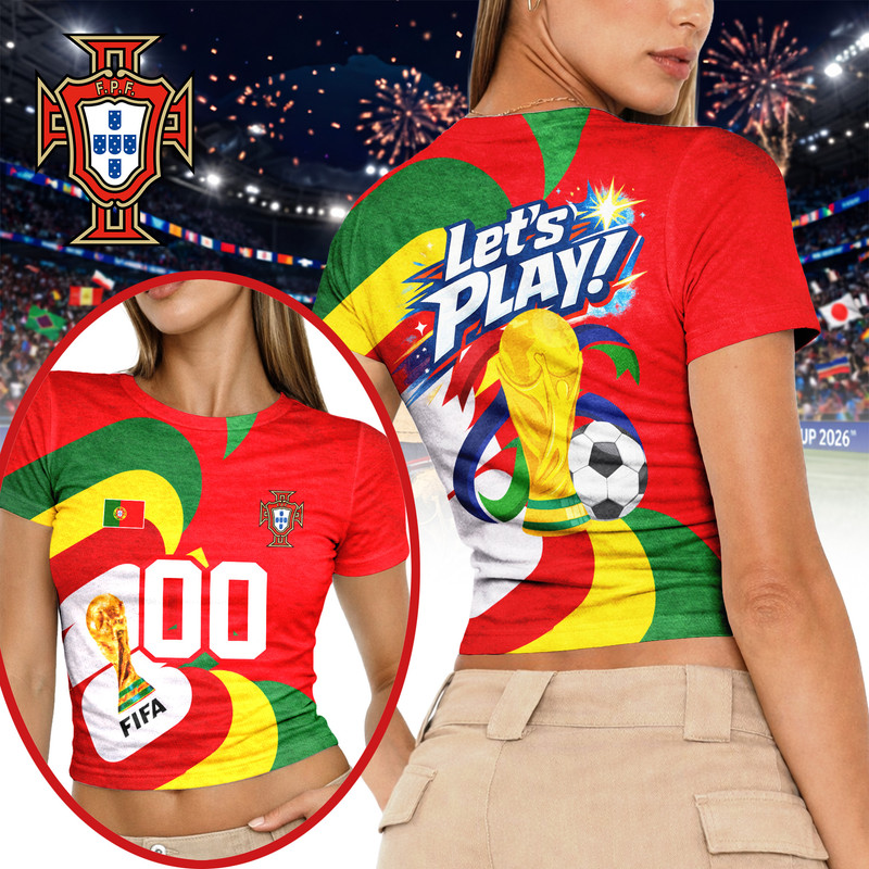 Portugal | Premium World Cup 2026 FIFA 3D Baby Tee TTH200596 - Image 2