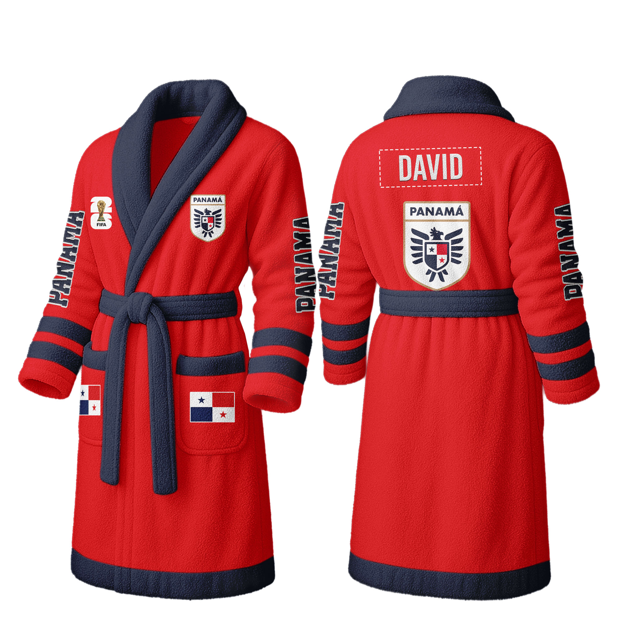 Panama | Premium World Cup 2026 Fleece Bathrobe TTH200558