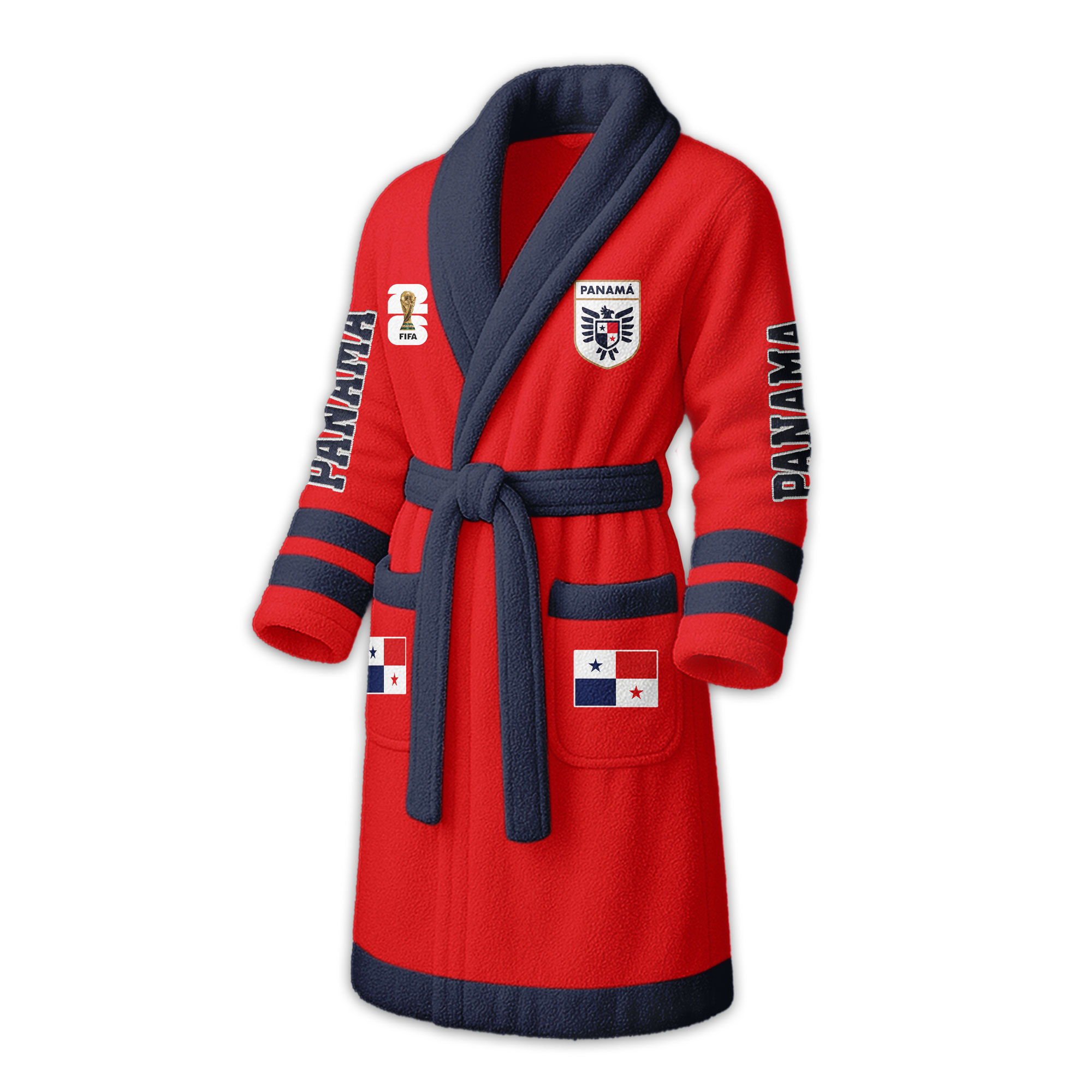 Panama | Premium World Cup 2026 Fleece Bathrobe TTH200558 - Image 4