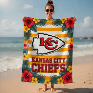 Kansas City Chiefs | Premium NFL Tropical Beach Towel TTH200550