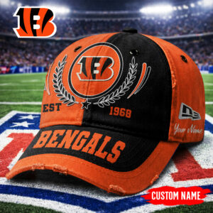 Cincinnati Bengals | Premium NFL Split Color Classic Cap TTH200569