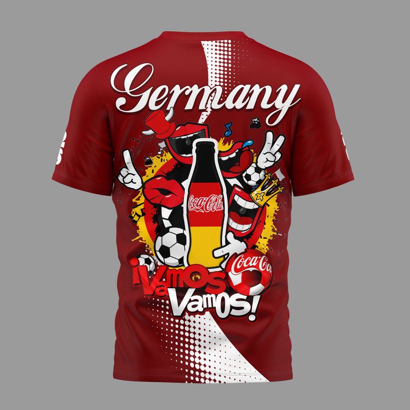 Germany | Premium World Cup 2026 Coca Cola Classic 3D Shirt TTH210506 - Image 3