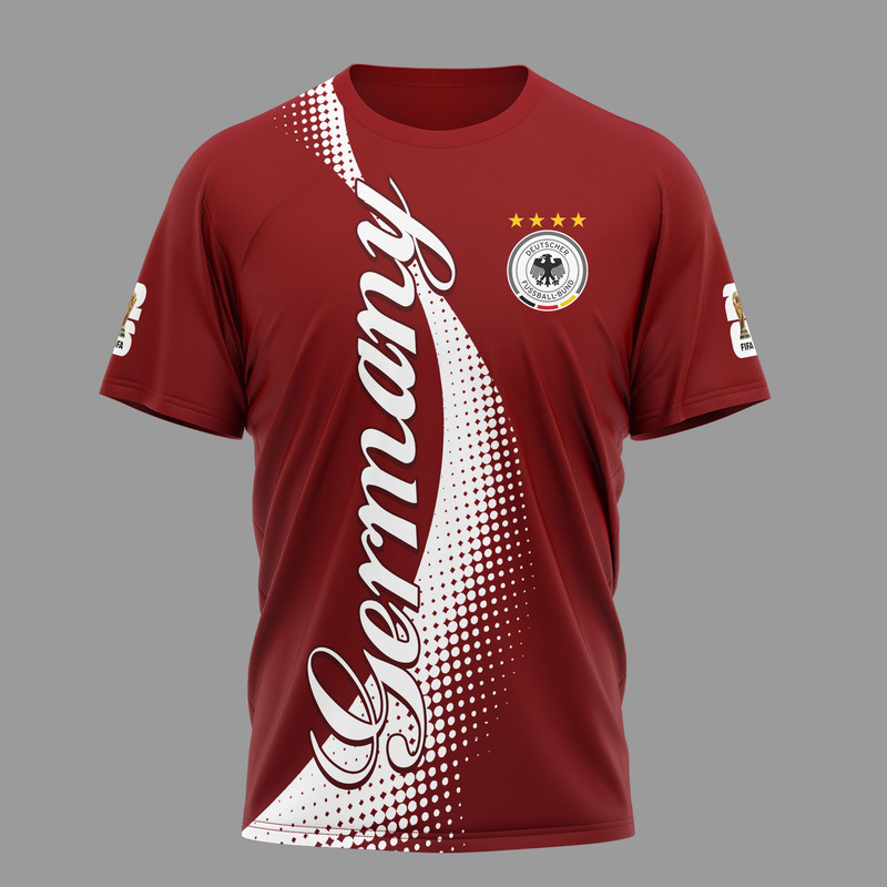 Germany | Premium World Cup 2026 Coca Cola Classic 3D Shirt TTH210506