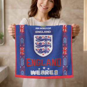 England | Premium World Cup 2026 National Team Bath Towel TTH210511