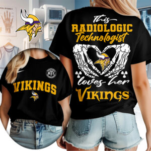 Minnesota Vikings | Premium NFL Radiology Technologist Women Shirt TTH210503