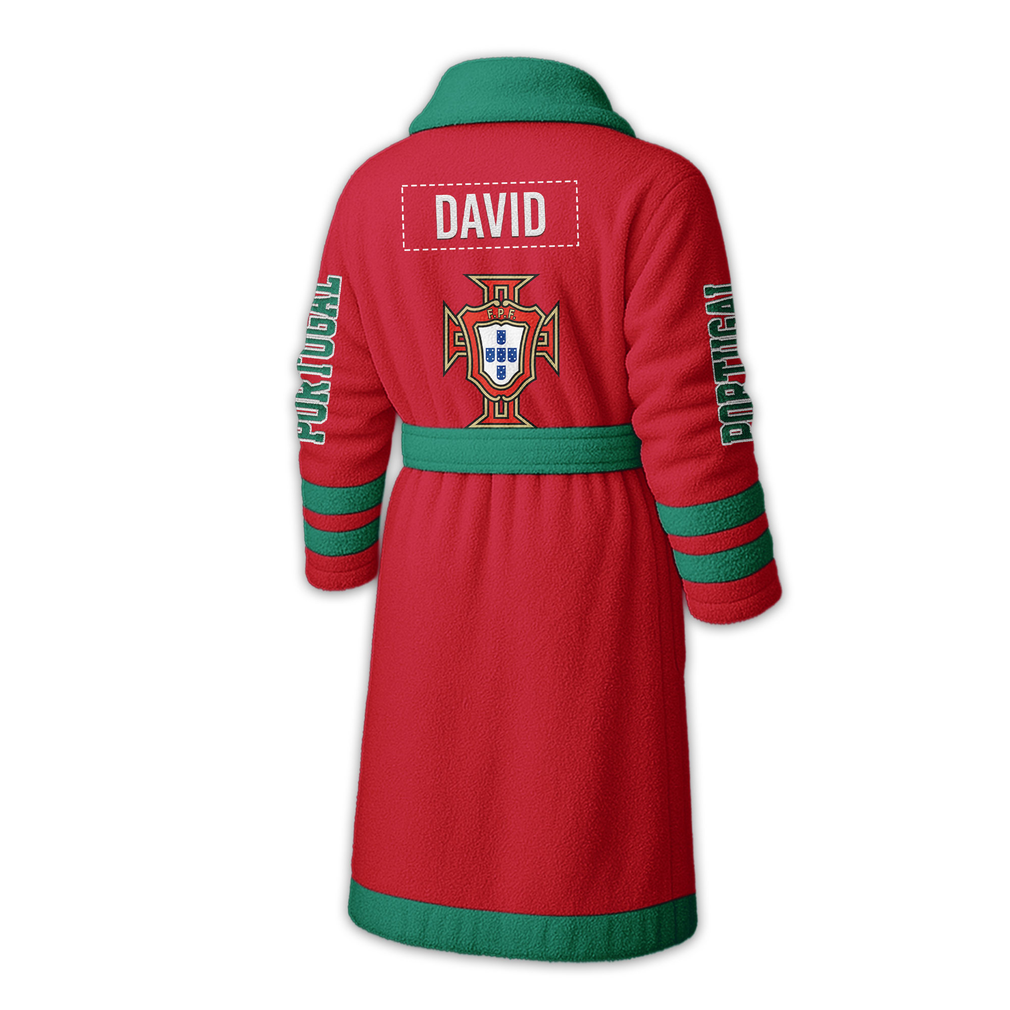 Portugal | Premium World Cup 2026 Fleece Bathrobe TTH200558 - Image 3