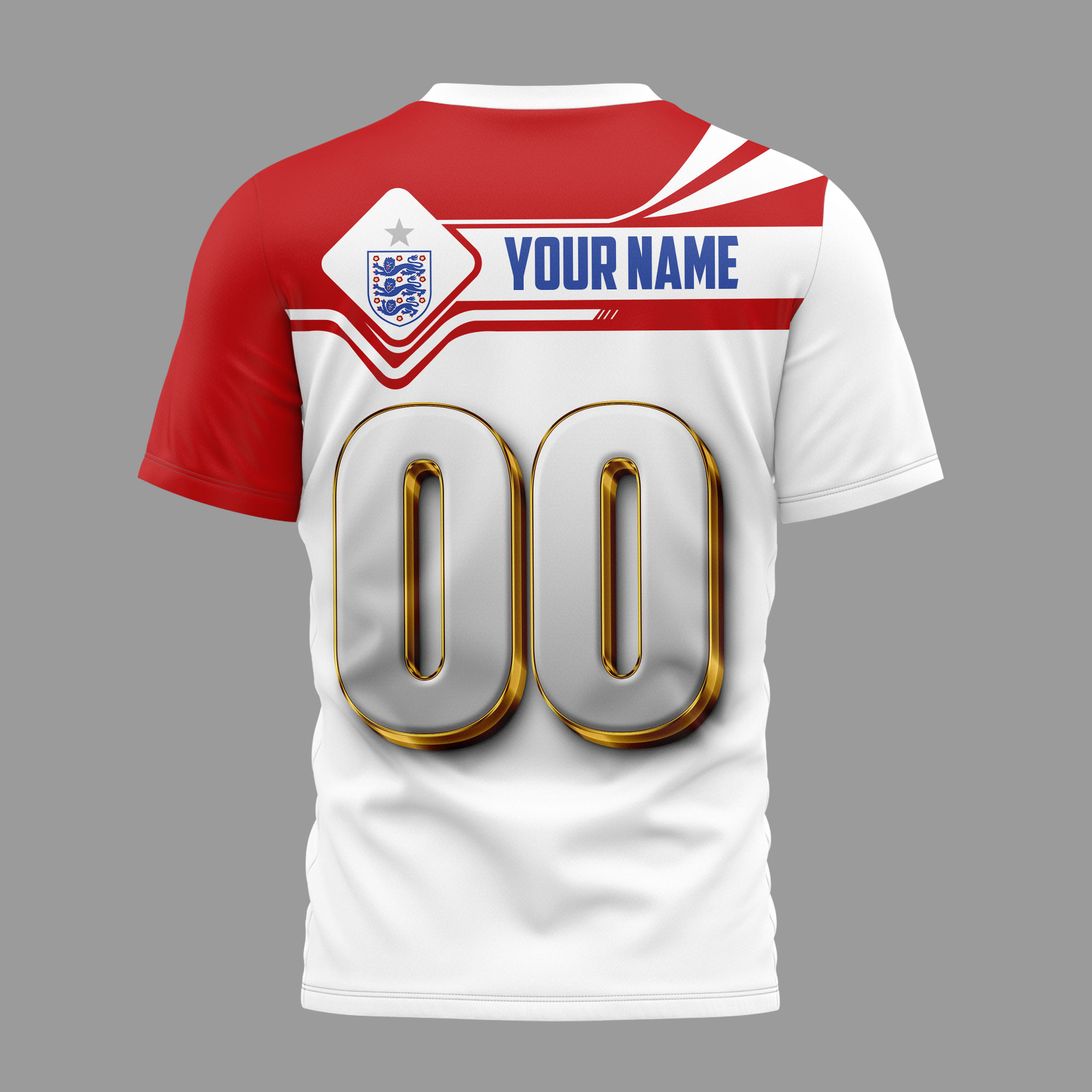 England | Premium World Cup 2026 Heritage Champion 3D Shirt TTH200585 - Image 4