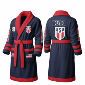 United States | Premium World Cup 2026 Fleece Bathrobe TTH200558