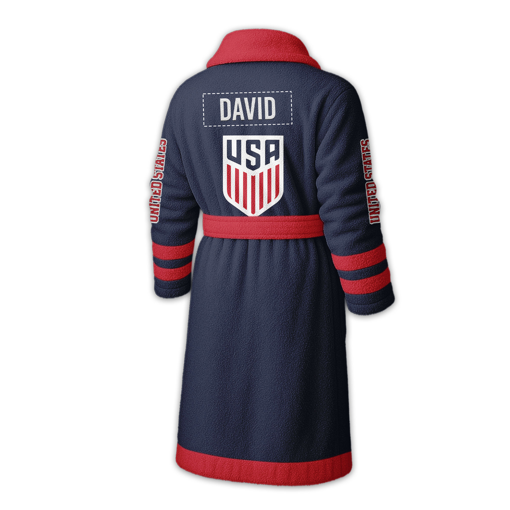 United States | Premium World Cup 2026 Fleece Bathrobe TTH200558 - Image 3