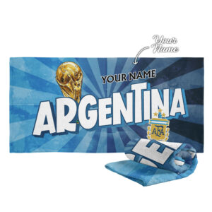 Argentina | Premium World Cup 2026 Land of Champions Beach Towel TTH210512