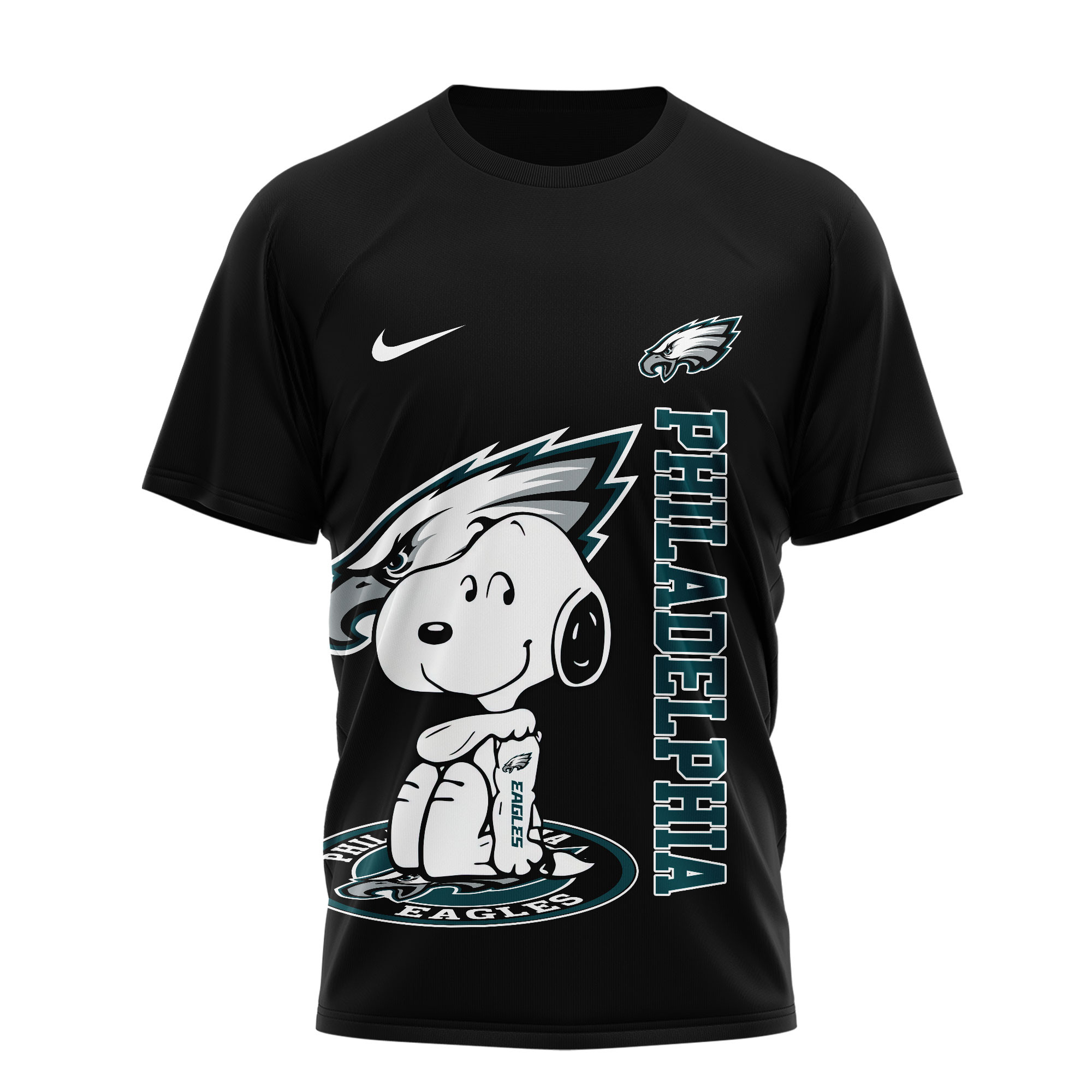 Philadelphia Eagles | Premium NFL Snoopy Graphic 3D T-Shirt TTH200590