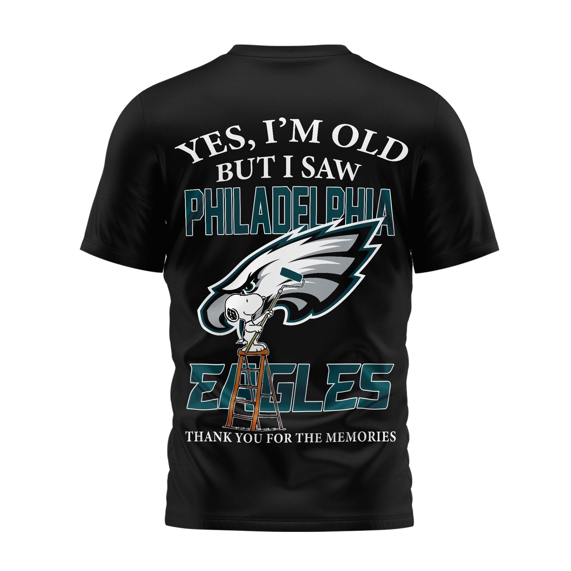 Philadelphia Eagles | Premium NFL Snoopy Graphic 3D T-Shirt TTH200590 - Image 3