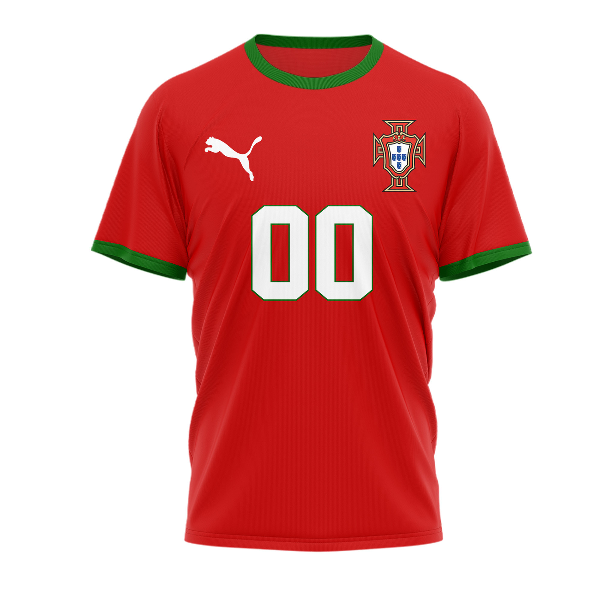 Portugal | Premium Road to World Cup 2026 3D Shirt TTH200553