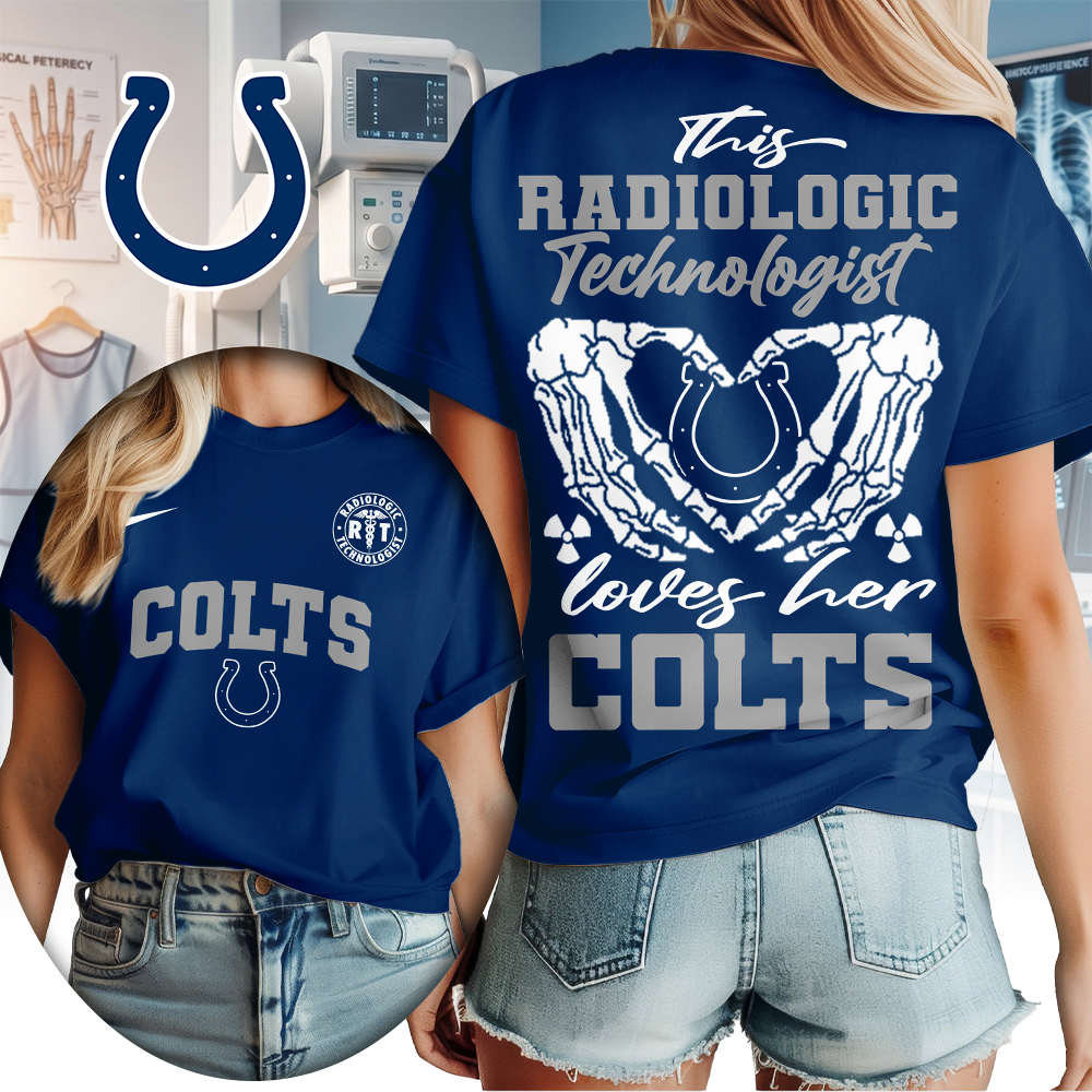 Indianapolis Colts | Premium NFL Radiology Technologist Women Shirt TTH210503 - Image 2